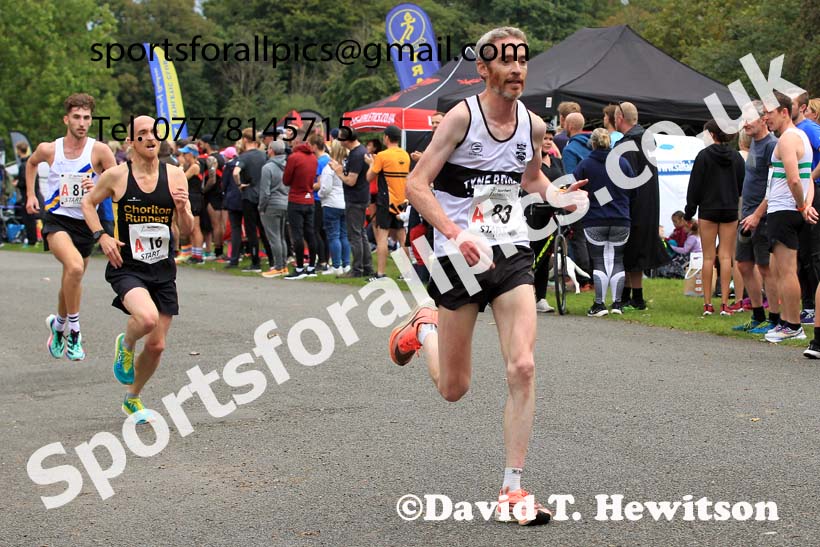 Senior mens Northern 6 Stage Relay, 2023 Northern 6 and 4 Stage Relays and Youngsters, Birkenhead Park, Wirral.  Photo: David T. Hewitson/Sports for All Pics